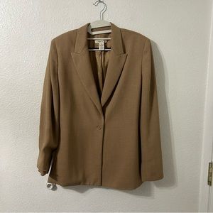 Ryan Scott Woman’s Corpcore Tan Blazer size 12
